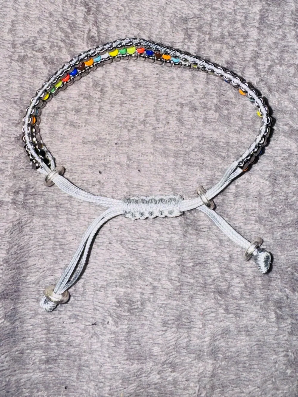Multicolor Beaded Wrap Bracelet